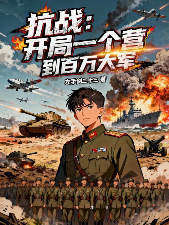 抗战开局一个营到百万大军的